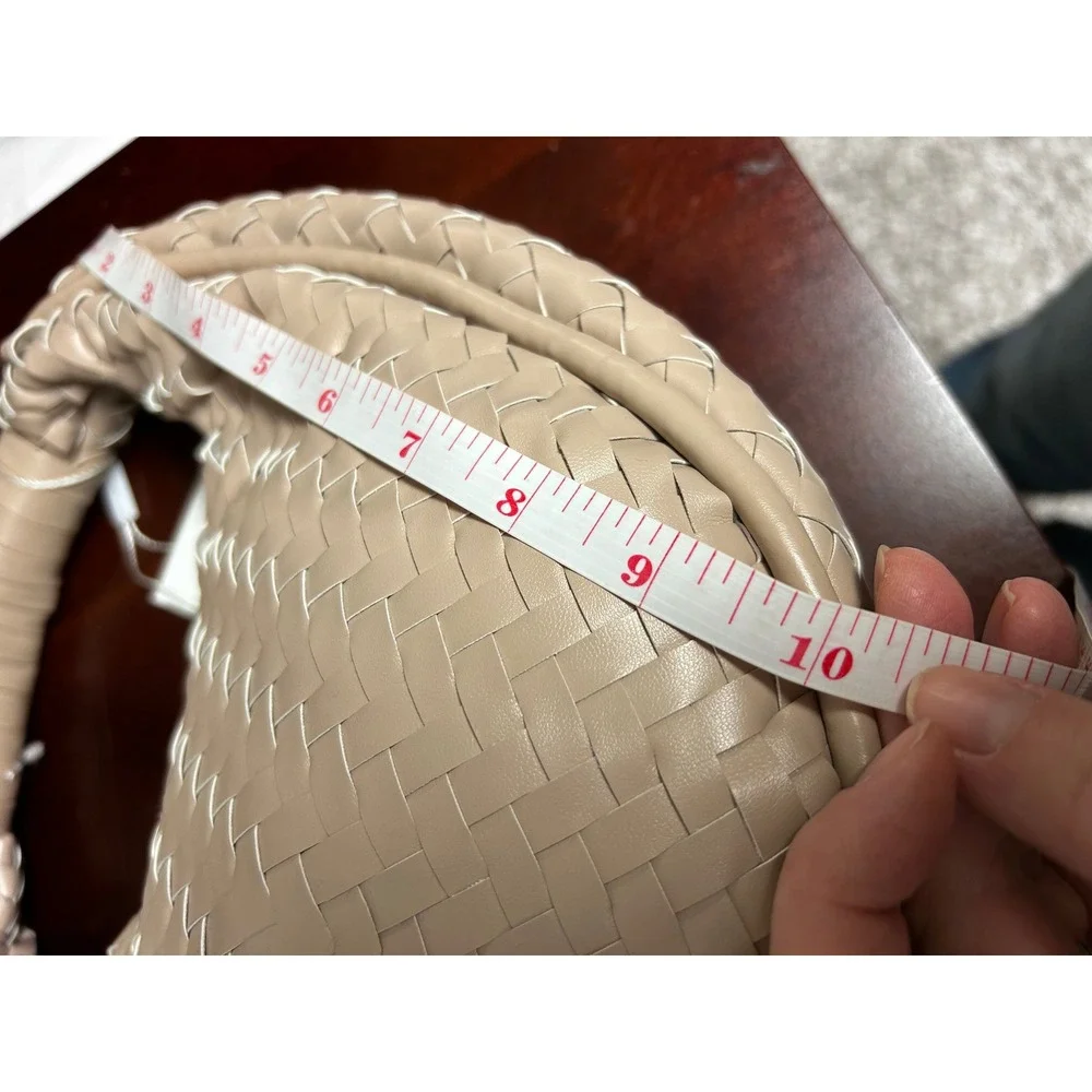 Moda Luxe Cassidy Woven Hobo Bag Natural Tan 29882ML New
